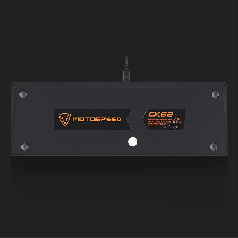 Motospeed CK62 игровая механическая клавиатура USB Проводная/Bluetooth с двойным режимом 61