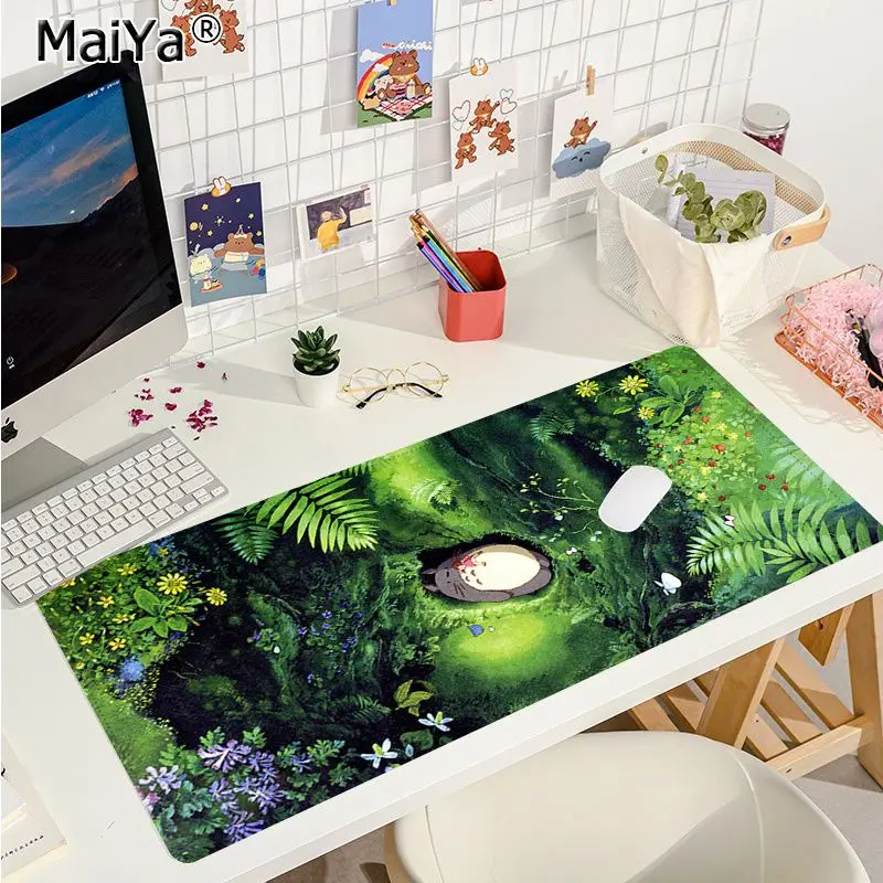 

Maiya 2019 New My Neighbor Totoro Rubber PC Computer Gaming mousepad Rubber PC Computer Gaming mousepad