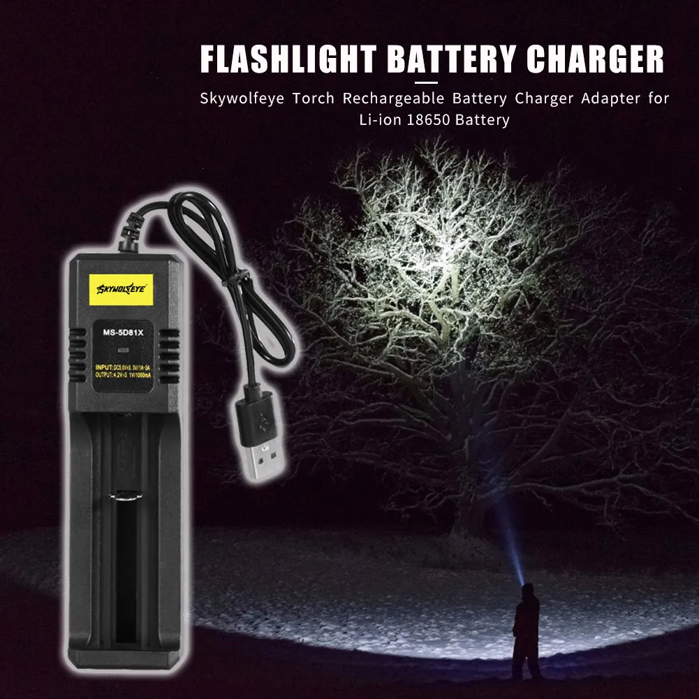 1 слот для Батарея USB Зарядное устройство адаптер светодиодный смарт ing