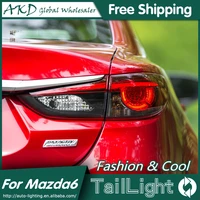 for car mazda 6 tail lamp 2014 2018 led fog lights drl day running light tuning car accessories mazda6 atenza tail lights