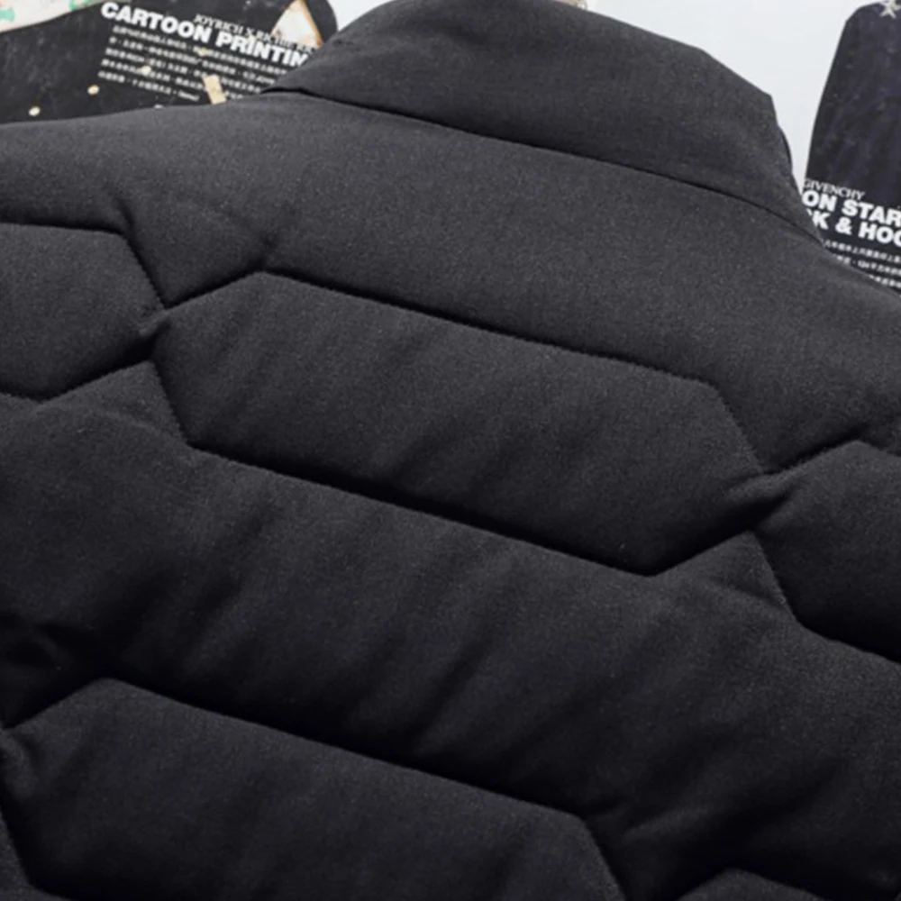 Мужская осенне зимняя куртка модная трендовая Повседневная утолщенная теплая