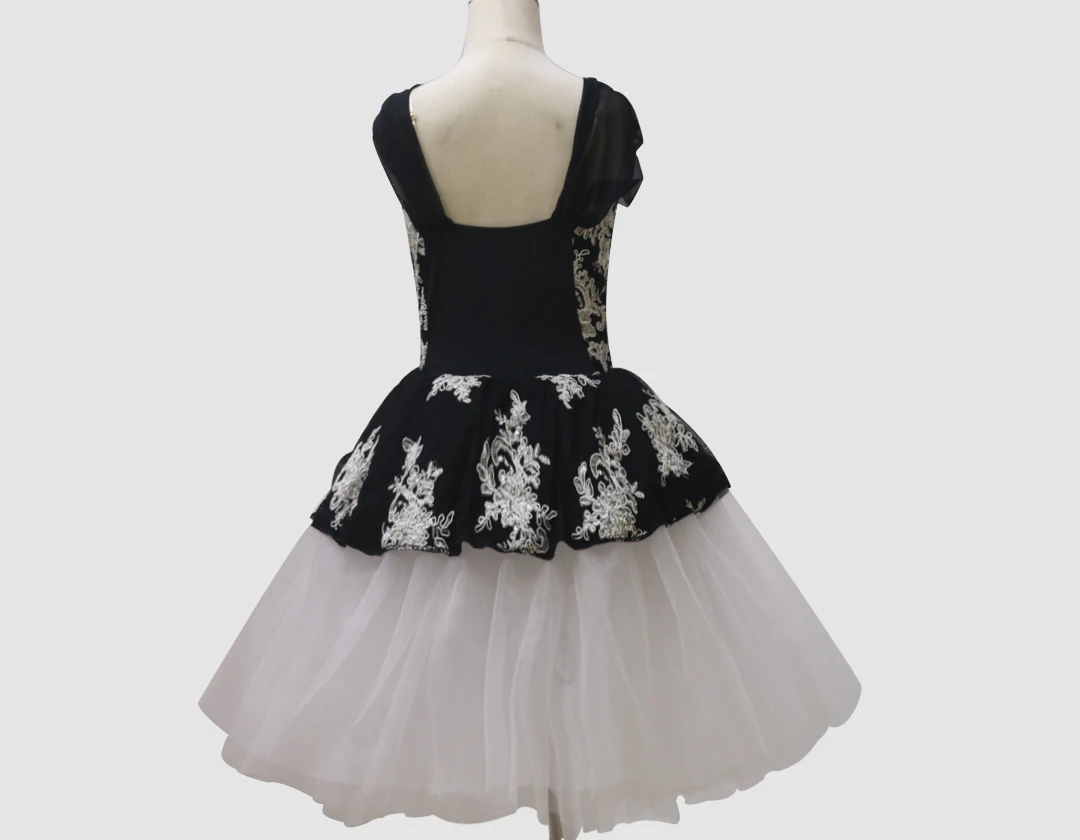 Новый балетное платье танцевальная одежда для девушек танцевальное тюль-юбки tulle