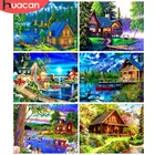 Алмазная живопись 5D HUACAN сделай сам, Набор для вышивки крестиком, мозаика, природный пейзаж, домашнее искусство, подарок ручной работы