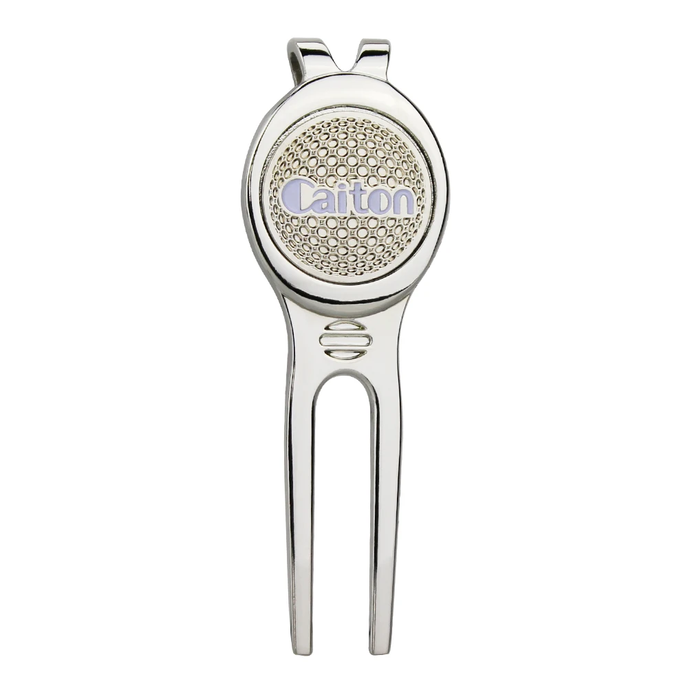 Магнитный инструмент для гольфа 3 шт. фиксирующий с отметка мяча зеленый