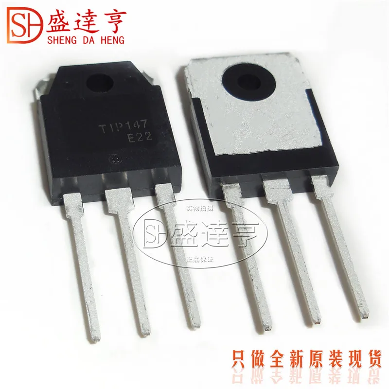 10 шт./лот TIP147 Дарлингтона) транзистора PNP мощность 10A 100V TO247Transistor новый