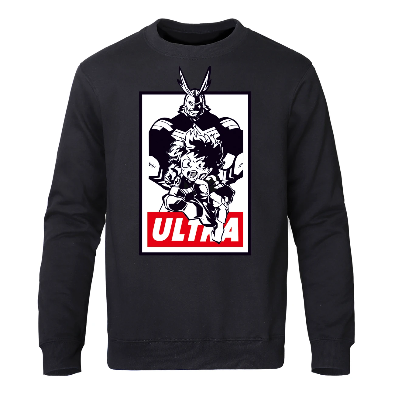 

2019 New My Hero Academia Men's Sweatshirts Fashion Japanese Anime Sweatshirt Hip Hop Harajuku Streetwear Men Tops