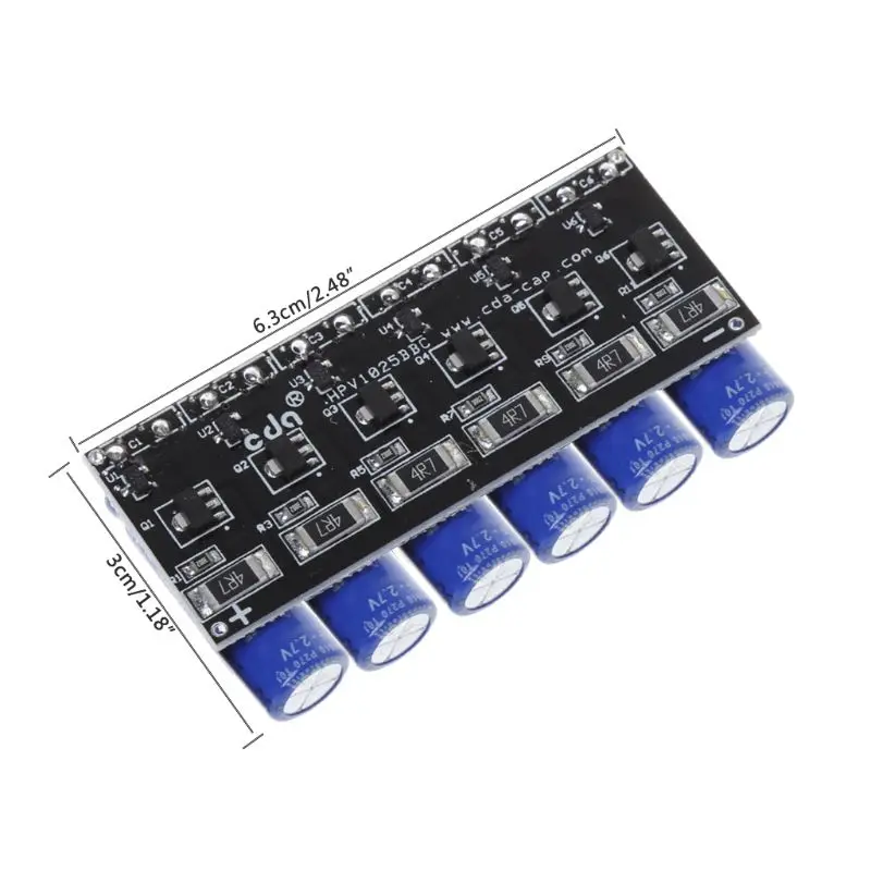 

16V 2F Farad Capacitor Module Super Capacitors With Protection Board W3JB