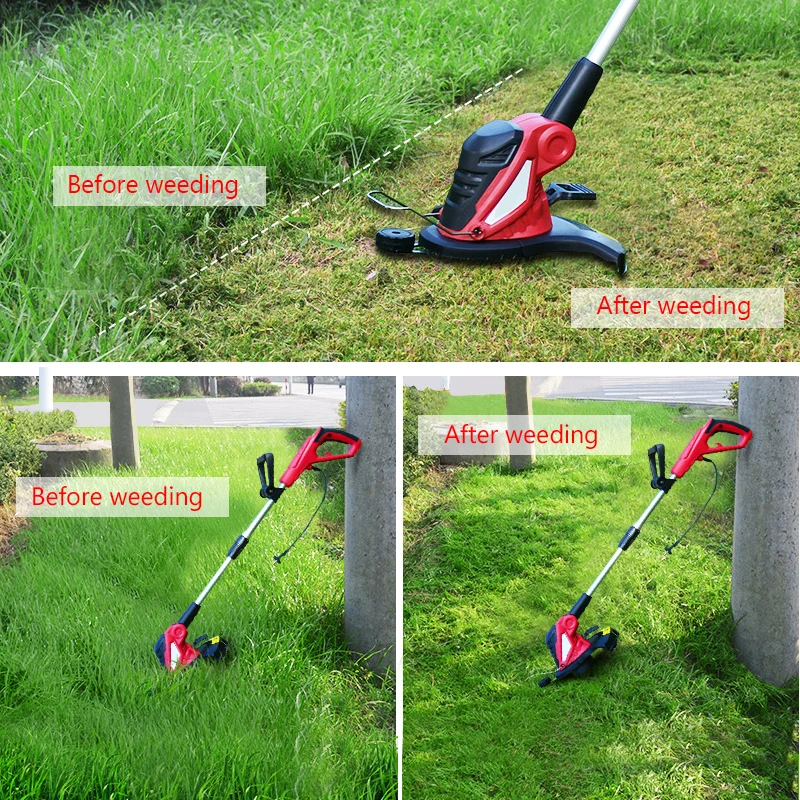 

220V Lawn Mower Electric Grass Trimmer Grass String Trimmer Pruning Cutter Garden Tools\