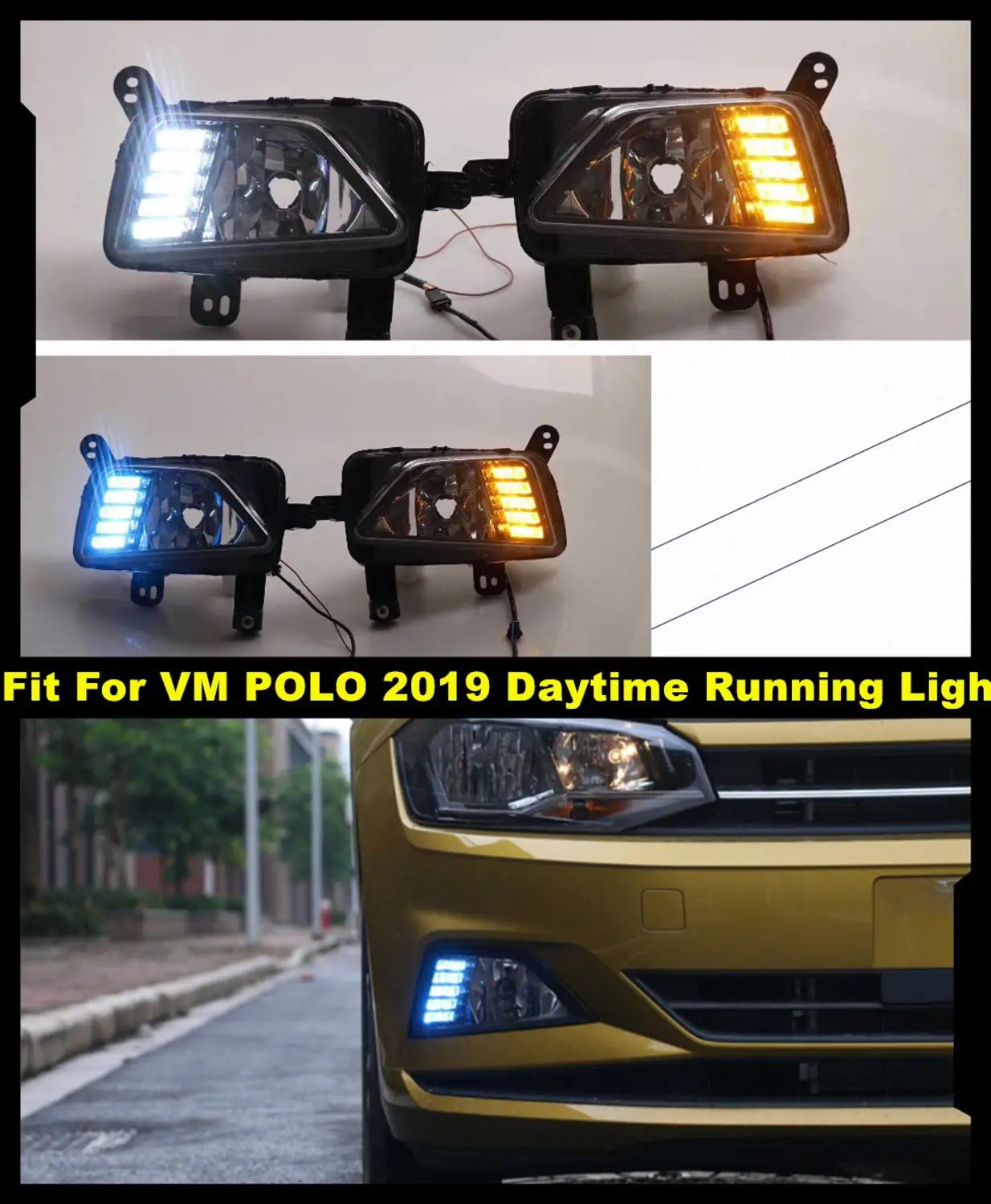 Одна пара динамическое реле сигнала поворота водонепроницаемый автомобильный DRL