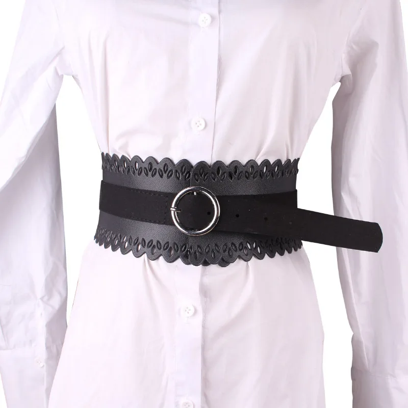 Ремень женский широкий с пряжкой 2021 | Женские аксессуары