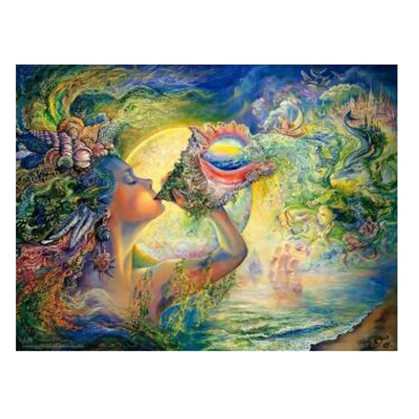 

5D Diamond Painting Abstract Art Character Animal Fantasy Painting Full Drill Rhinestone Cross Stitch Mosaic Embroidery L01