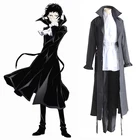 Аниме Банго бродячие псы Akutagawa Ryunosuke полный комплект косплей костюм парик Хэллоуин Рождественская вечеринка костюмы для взрослых