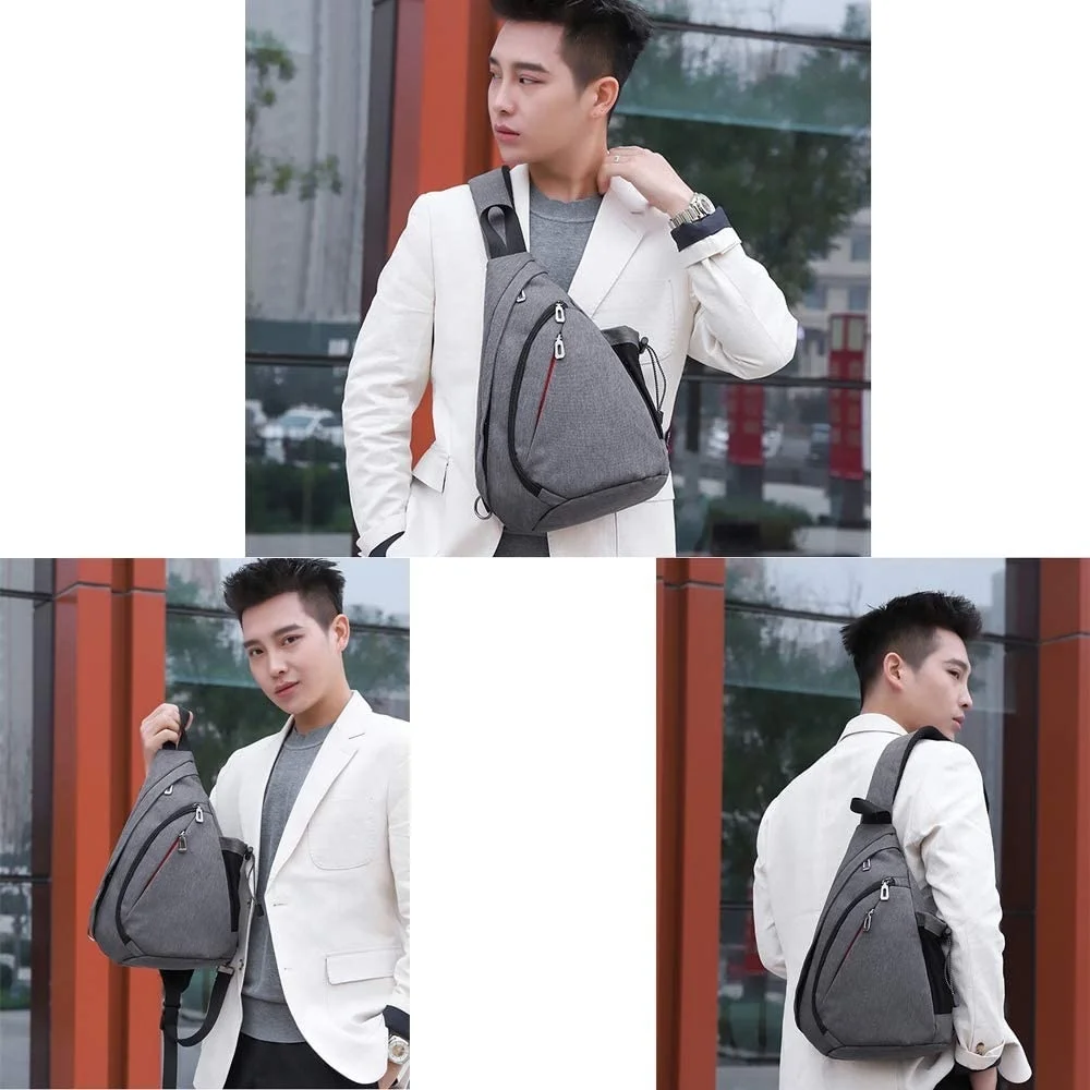 

Jsding handbag chest men and women | backpack cross waterproof | shoulder belt cross Purse Shoulder Belt sports bag outdoor
