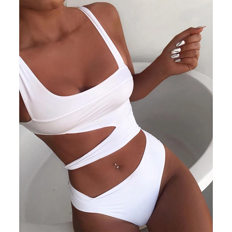 Новинка 2020 сдельный купальник женский с пуш-ап стринги сексуальный Монокини