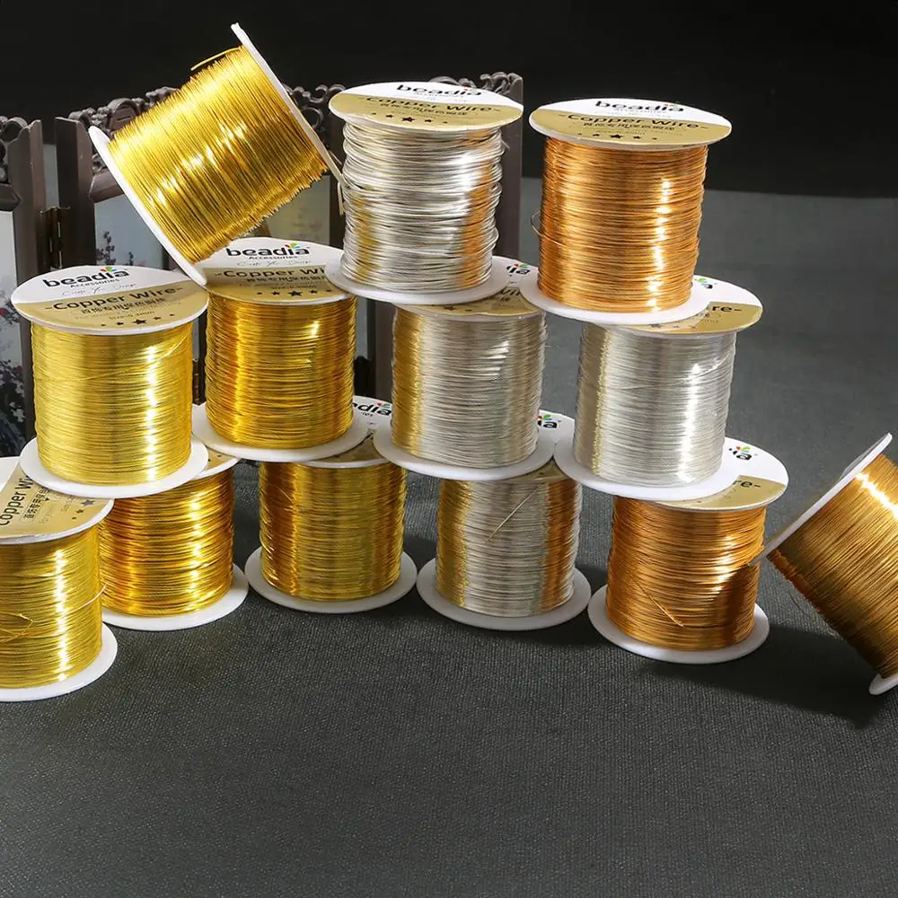 Проволока для бисероплетения медная проволока ювелирных изделий сделай сам