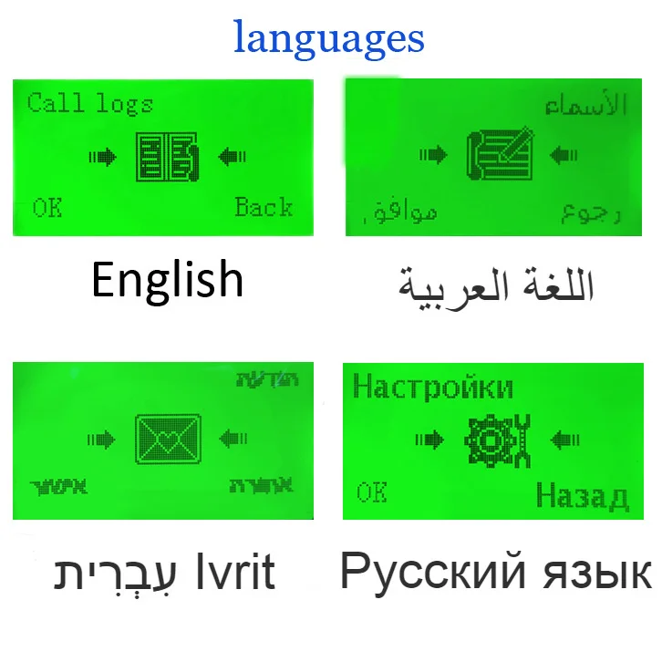 new cordless phone gsm sim card 850 1900mhz wireless fixed phone desktop telephone for office home hotel russian arabic free global shipping