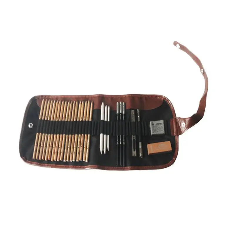 Набор роликовых карандашей для рисования набор художественных эскизов