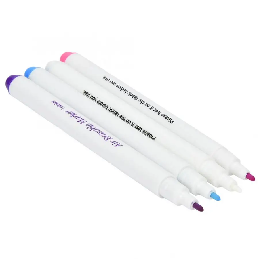 Стираемая водой ткань маркировка ручка с исчезающими чернилам кожи ремесла