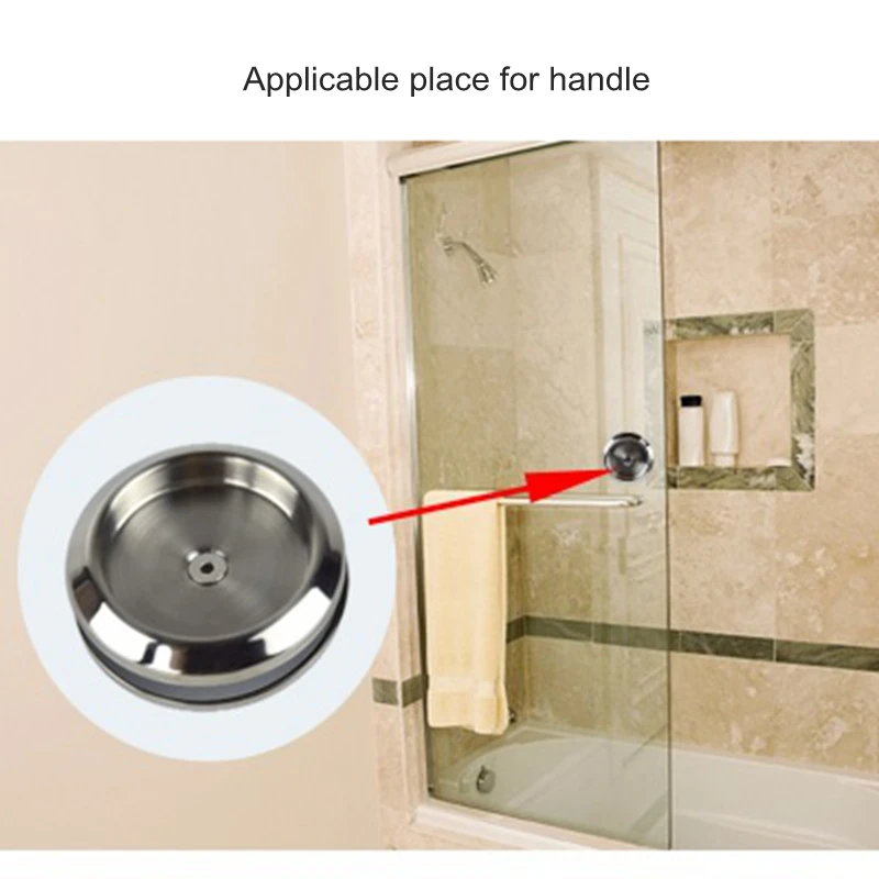2 шт. ручка для душевой кабины из нержавеющей стали дверная ванной раздвижная