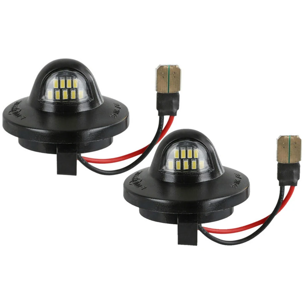 

2 pcs For Ford License Number Plate Light 12V 9 LED Car Signal Lamp Professional Auto Accessories for Ford F150 F250 F350