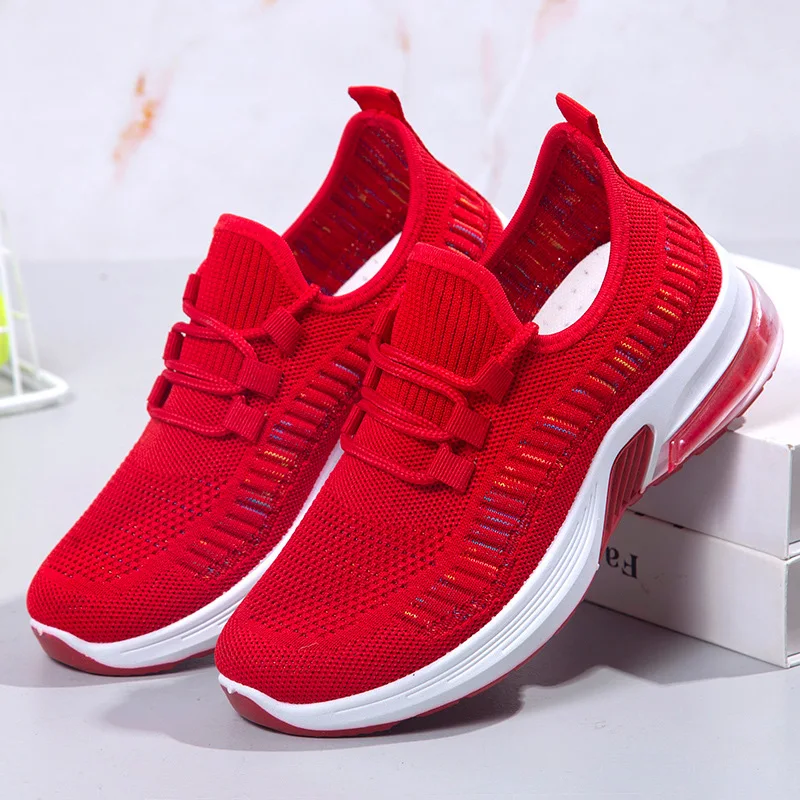 

Spring Autumn Women Flats Sneakers Top Breathable Mesh Soft Sole Casual Sports Shoes Plus Size 41 Fashion Lady Walking Zapatos