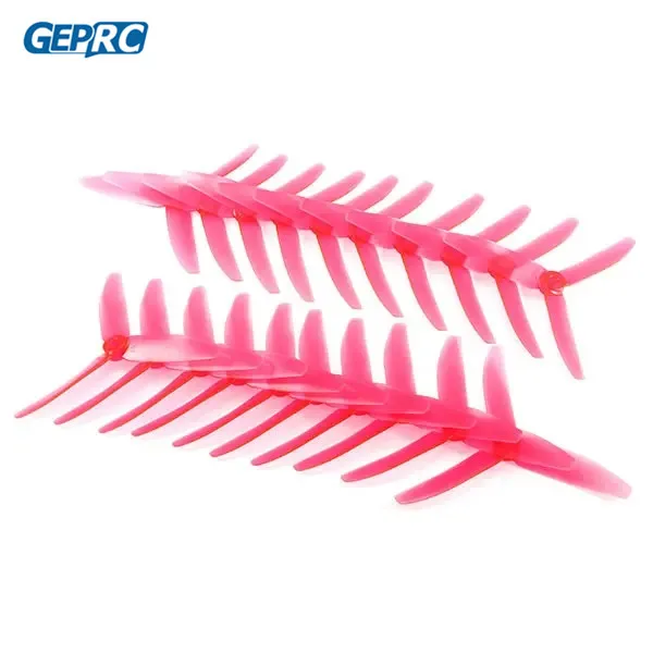 

10 пар GEPRC 5040 V2 5-дюймовый 3-лопастной пропеллер прозрачного цвета для RC Multirotor FPV Racing Drone