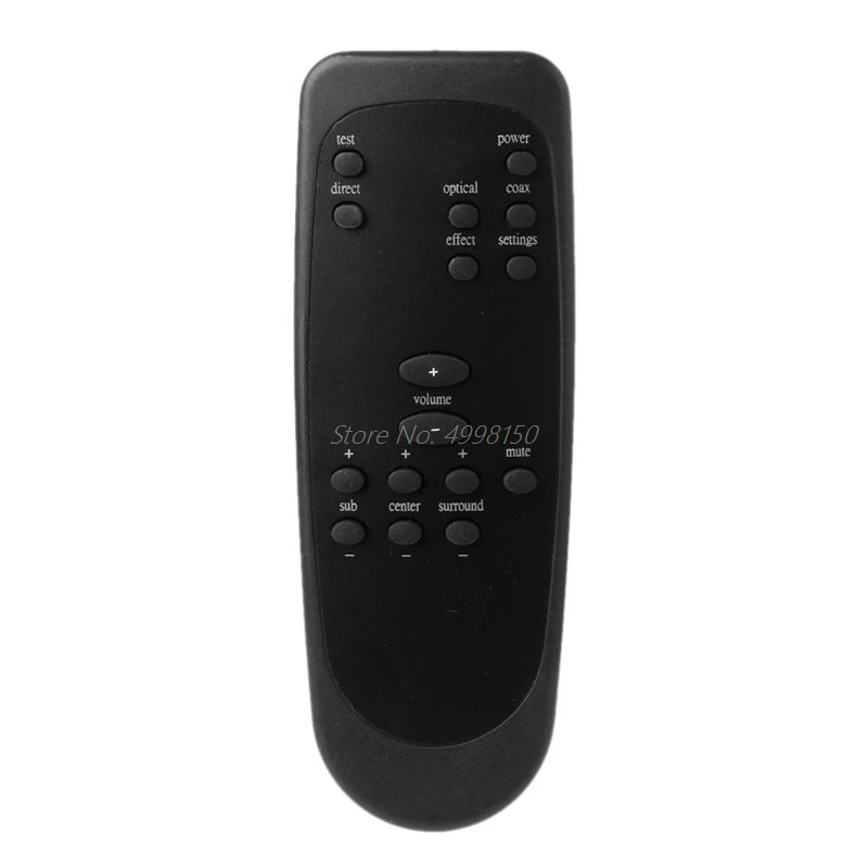 Черный пластиковый пульт дистанционного управления для замены для Logitech Z5500 Z-5500 Z5450 Z-5450 Z680