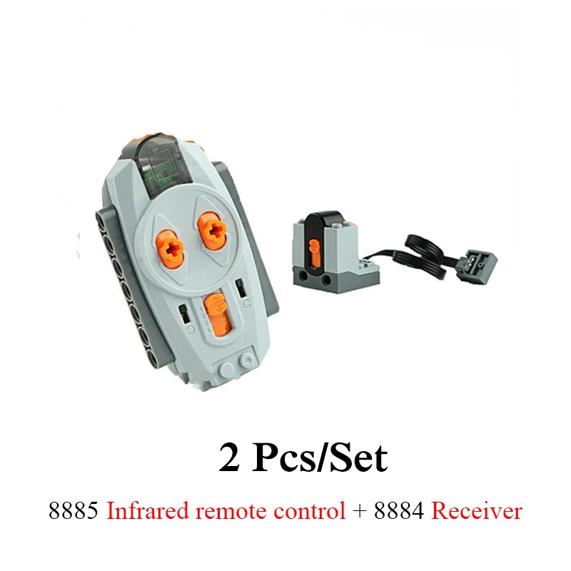 Small remote control 81 шт./компл. MOC дизайн электродвигатель поезда дистанционного двигатель техника Alex БАЛКИ РАМЫ Шестерни 8881 8882 8883 Мощность функции в штучной упаковке подходит для мс - Цвет: Small remote control