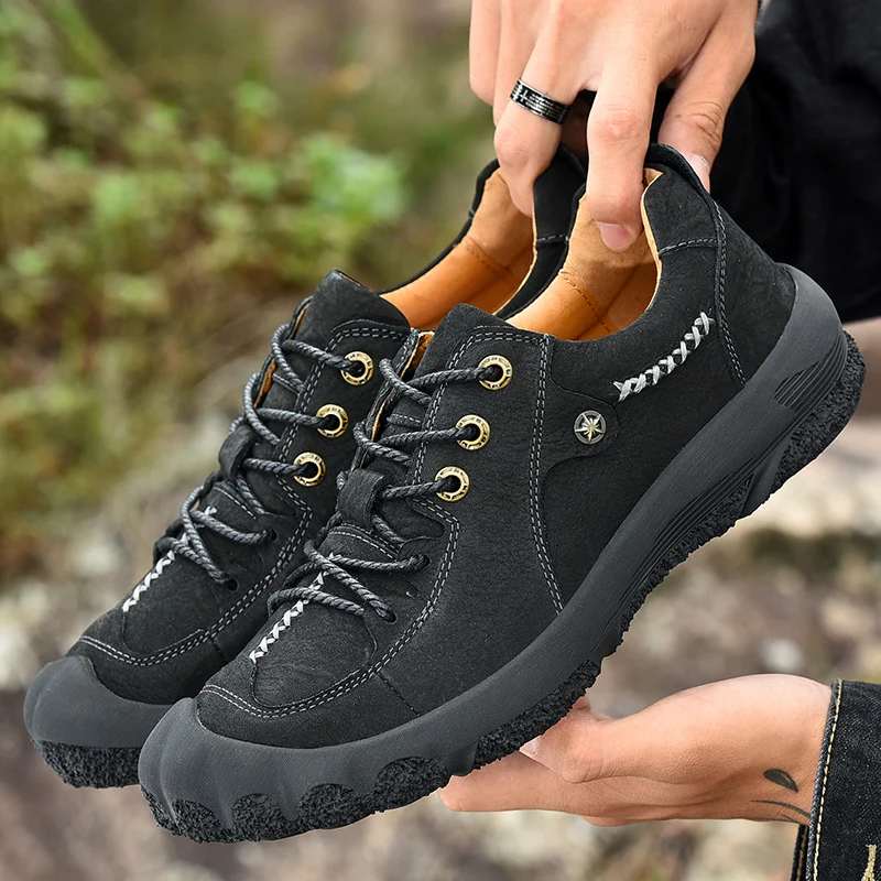 

Zapatos Casuales Sneaker Casual Shoes Men Sport Leather Zapatillas Hombre Leisure Man Fashion For Black Causal Mens Slip On