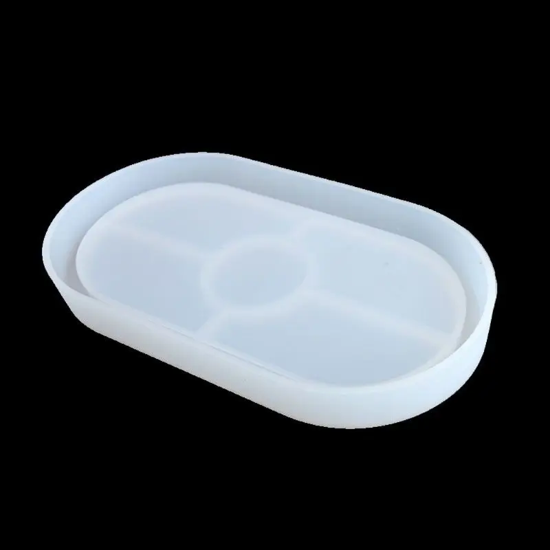 

Large Oval Shape Coaster Resin Molds Cup Mat Slilcone UV Resin Mold Jewelry Making Tools Art Crafts