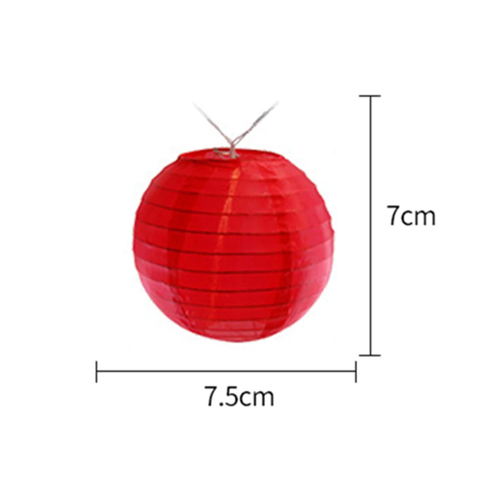 

Traditional Red Lantern LED Lantern String Lights Chinese New Year Decorative Lights Yard Festival Light Christmas Operated