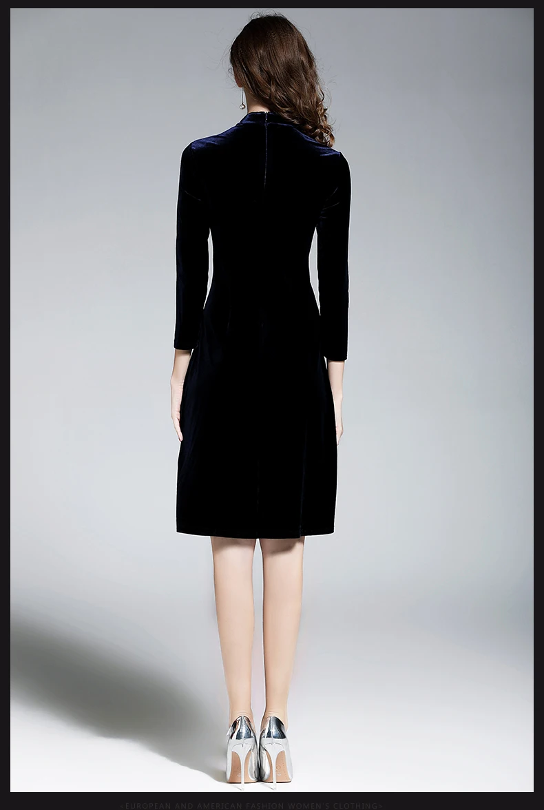 Современный Азиатский стиль вышивка qipao бархат большой Макси 4XL размер вечерние