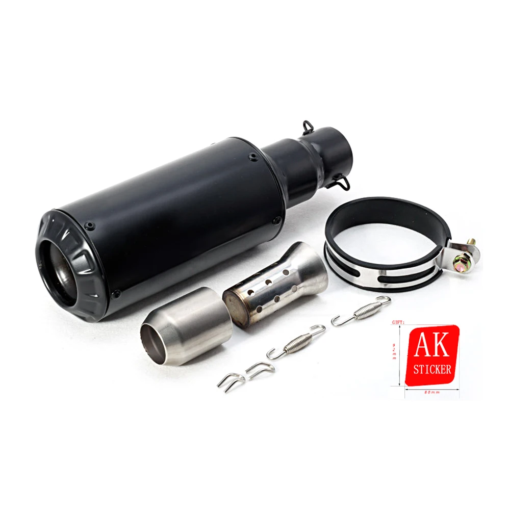 Universal 38 - 51MM Laser Scorpio Motorcycle Motocross Scooter Exhaust Pipe Muffler CBR250 CB250 VFR800 Z750 Z800 Z1000 FZ1 FZ6 |