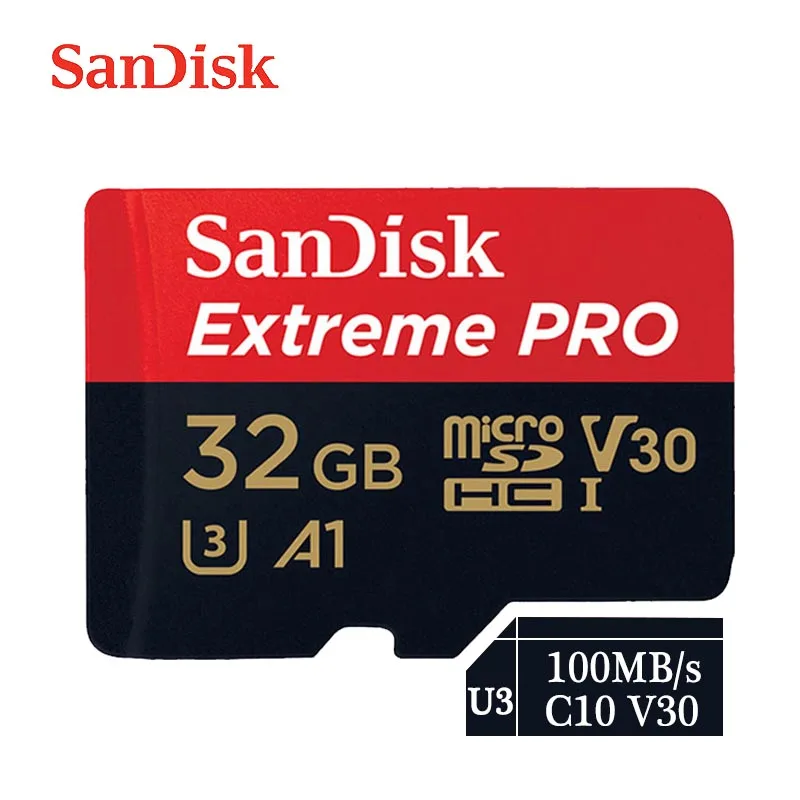 Карта памяти SanDisk Extreme Pro micro SD 32 Гб microSDHC/microSDXC|Карты памяти| |