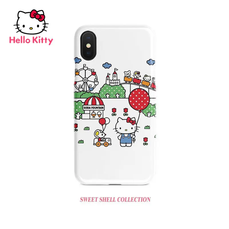 

Hello Kitty All-Inclusive Glossy Silicone Phone Case for iPhone13 13Pro 13Promax 12 12Pro Max 11 Pro X XS MAX XR 7 8 Plus Cover