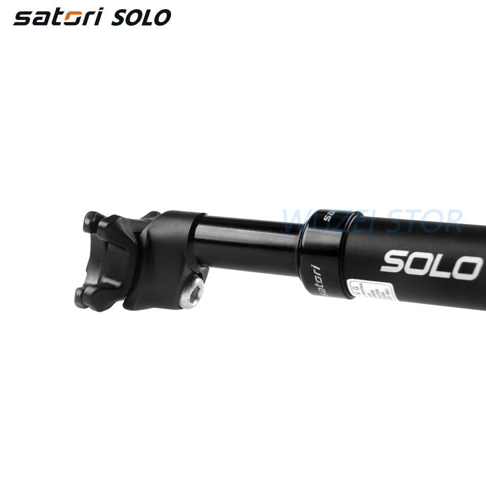 SATORI bicycle seat post 27.2/28.6/30.4/30.8 30.9mm*355mm Aluminium shock tube MTB road bike saddle 40mm Travel | Спорт и