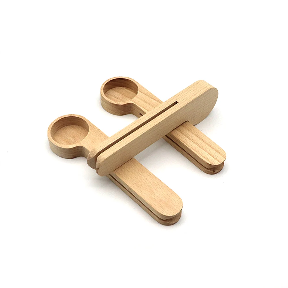 

Деревянный зажим для кофе и совок для сохранения свежести кофе