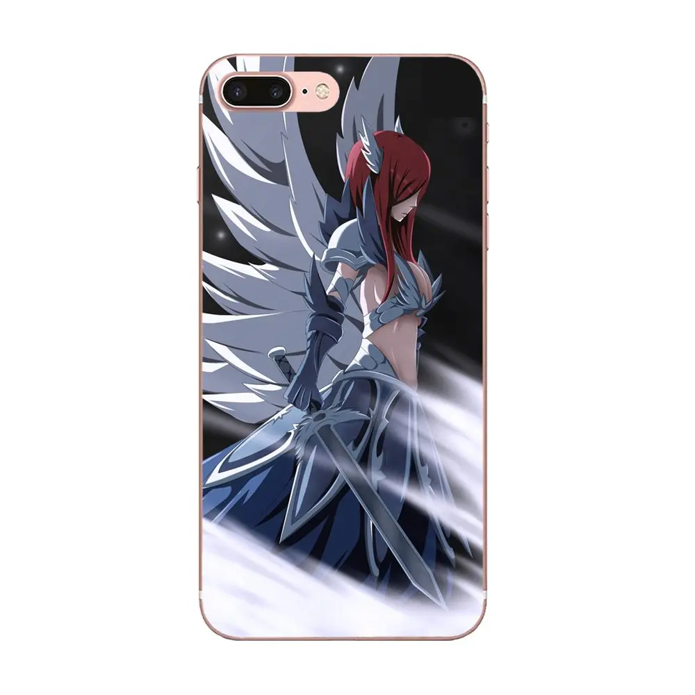 For Xiaomi Redmi Note 8 8A 8T 10 K30 5G Pro Motorola G G2 G3 G4 G5 G6 G7 Plus TPU Hot Selling Fairy Tail Bloody Erza Soft | Мобильные