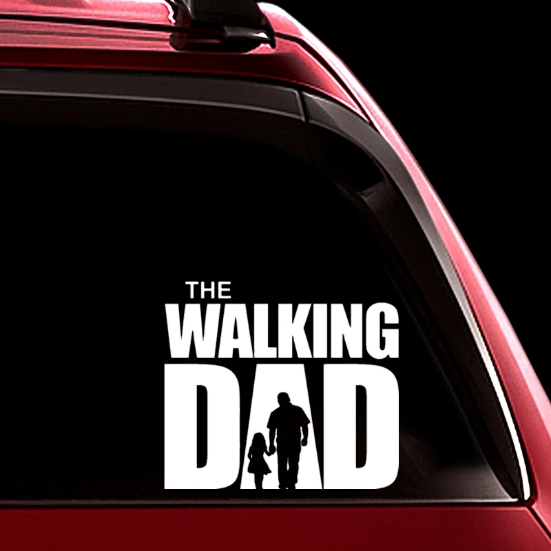 CK20849# наклейки на авто The Walking Dad водонепроницаемые машину наклейка для