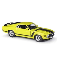 welly 124 1970 ford mustang boss 302 alloy car model die cast model original authorized collection gift toy classic cars