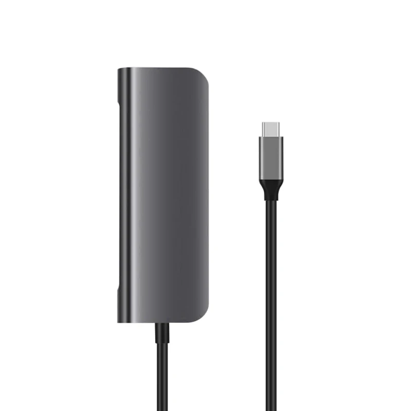 

Mosible USB C Hub 5-in-1 4K Rj45 1000M Adapter Thunderbolt Dock With Hub 3.0 TF SD Reader PD For MacBook Pro/Air Type-c