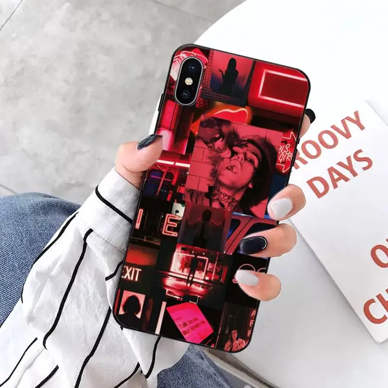 

Lil Peep Rap Phone Case for iPhone 11 12 pro XS MAX 8 7 6 6S Plus X 5S SE 2020 XR mini