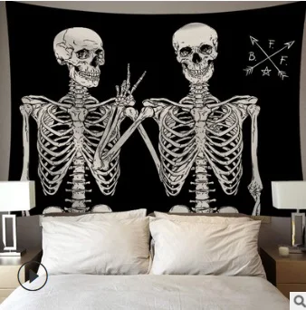 Новый модный индийский Настенный Гобелен Мандала с эффектом омбре | Дом и сад