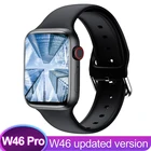 Смарт-часы IWO 15 W46 Pro Series 6 44 мм, для Apple IOS Android телефонов, пульсометр, Bluetooth звонки, беспроводное зарядное устройство PK IWO13 W56 W66