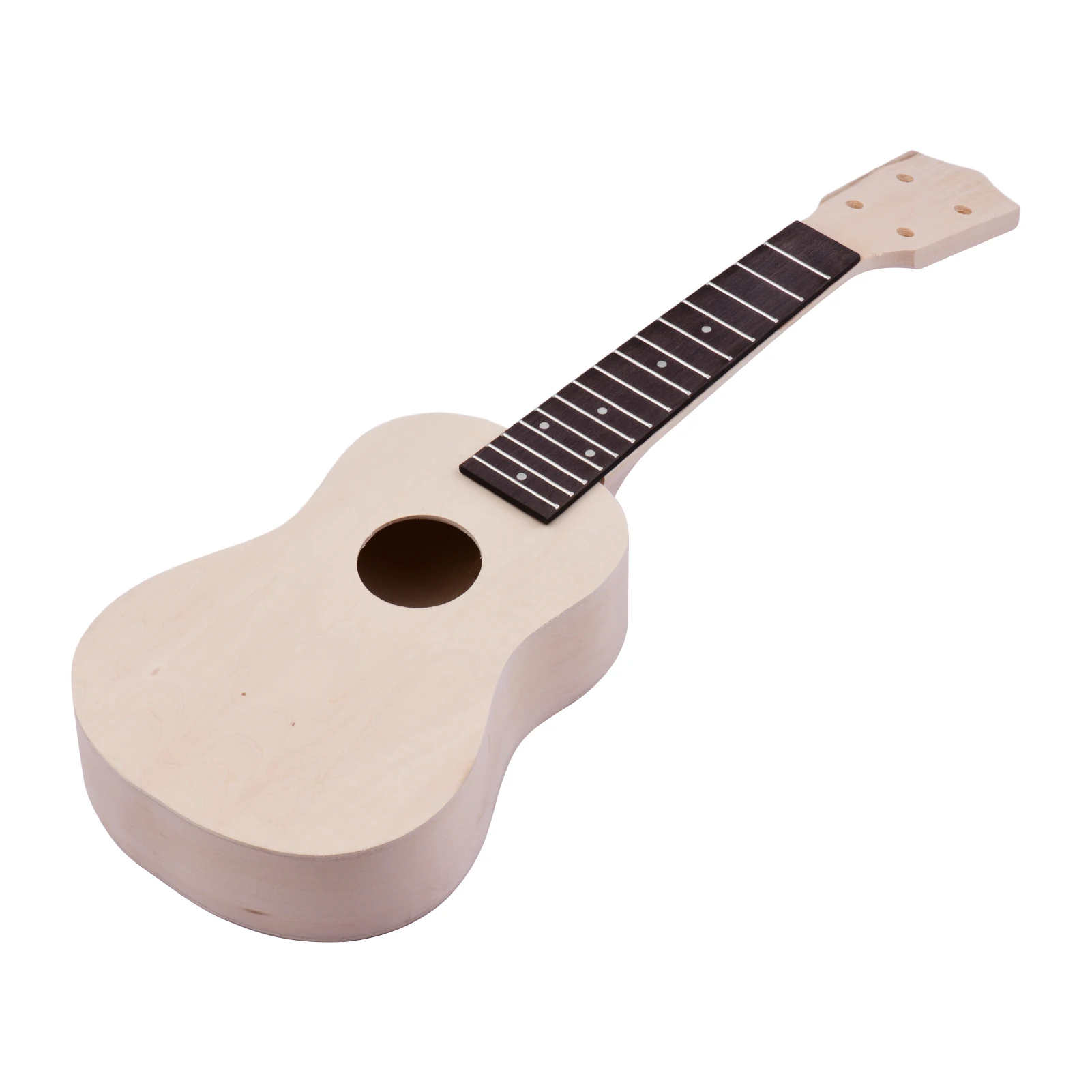 21 дюймов недостроенный DIY миниатюрная гитара укулеле-сопрано фирмы укулеле