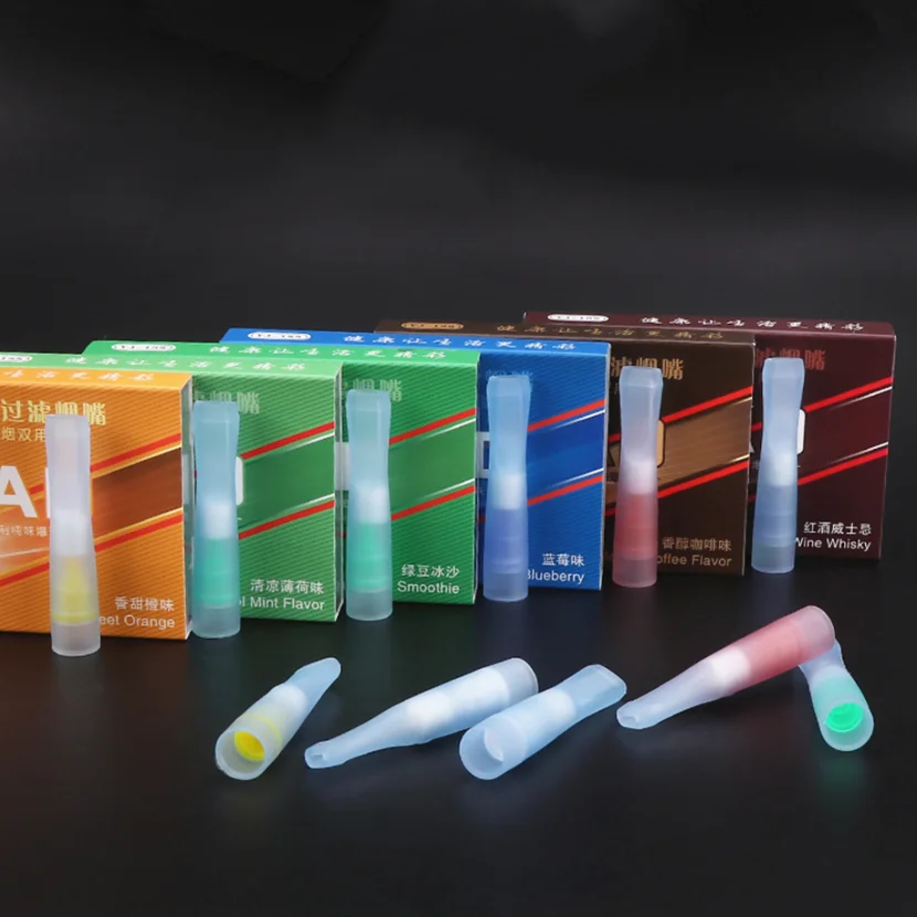 Одноразовый держатель для сигарет многоразовый толстый тонкий с блестящими