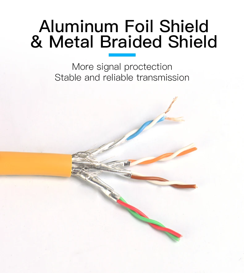 Vention Cat6A Ethernet Cable RJ45 CAT6A Lan rj45 Network Patch Cord for Computer Router Laptop |