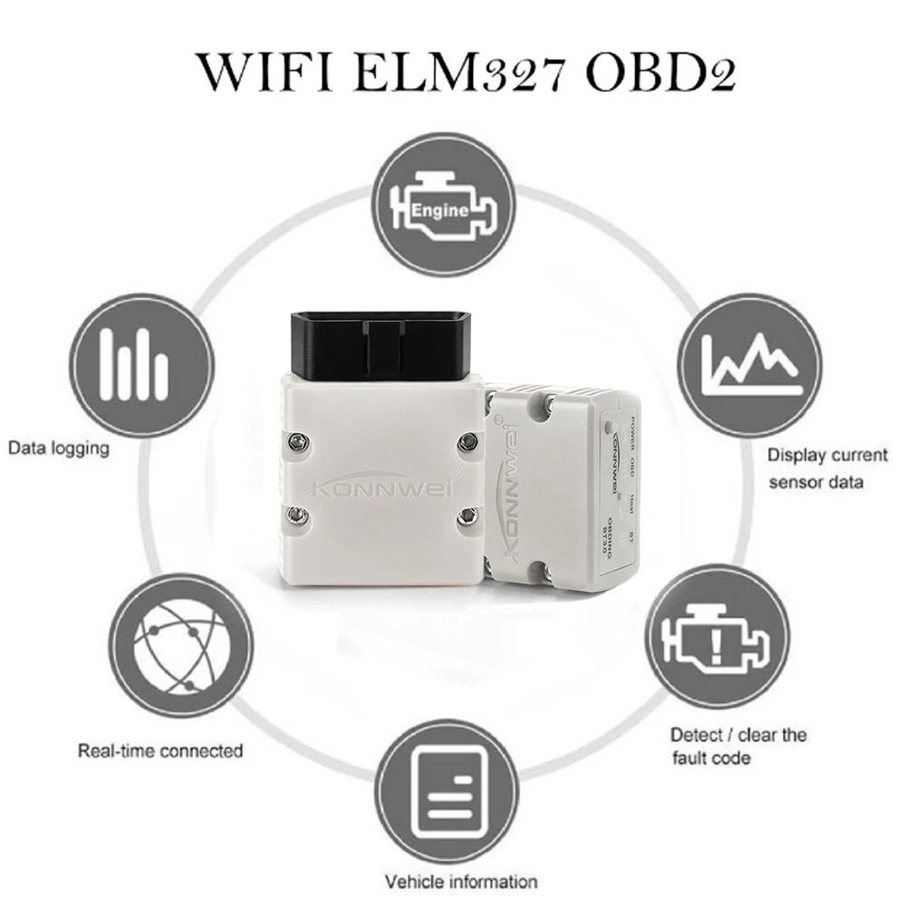 Colorful OBD2 ELM327 Scan Bluetooth Interface Diagnostic Tools Scanner Car Code Reader For Tesla MODEL S 3 X Y | Автомобили и