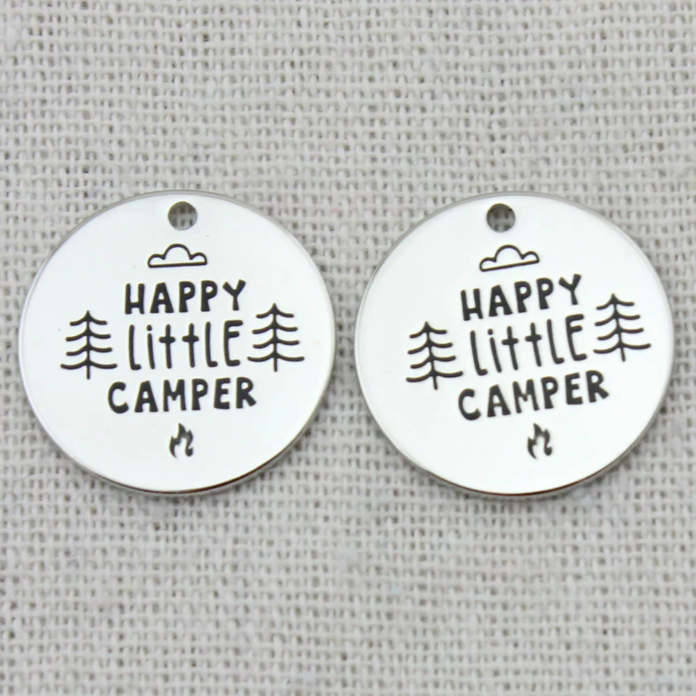 Ожерелье HAPPY LITTLE RV ювелирные изделия Egraved подарки сестре ожерелье-цепочка Женские