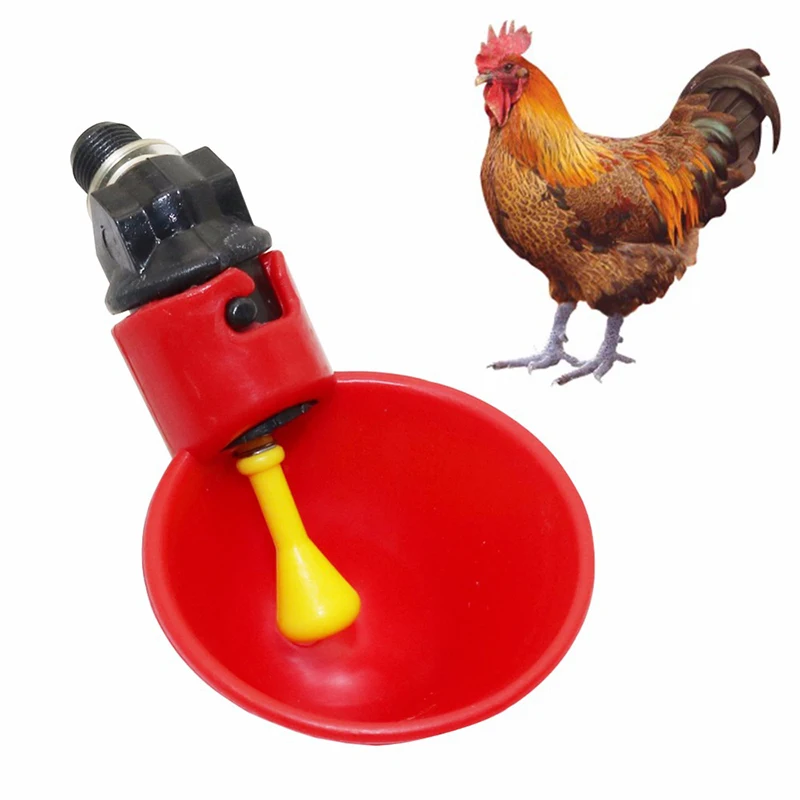 

Poultry Waterer Chicken Water Cups Plastic Backyards Chicken Waterer Drinking Cups Bowls,Float Style Gravity Feed Waterers